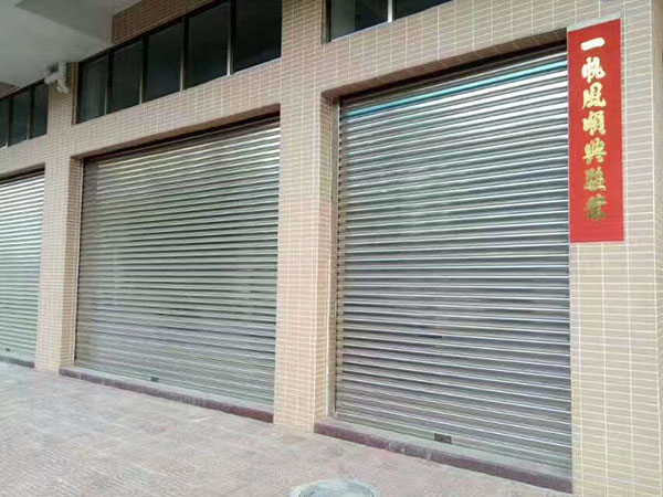 不銹鋼電動卷閘門